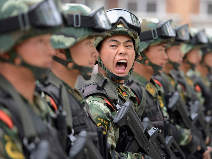 Китайская армия объявила о подготовке на случай войны