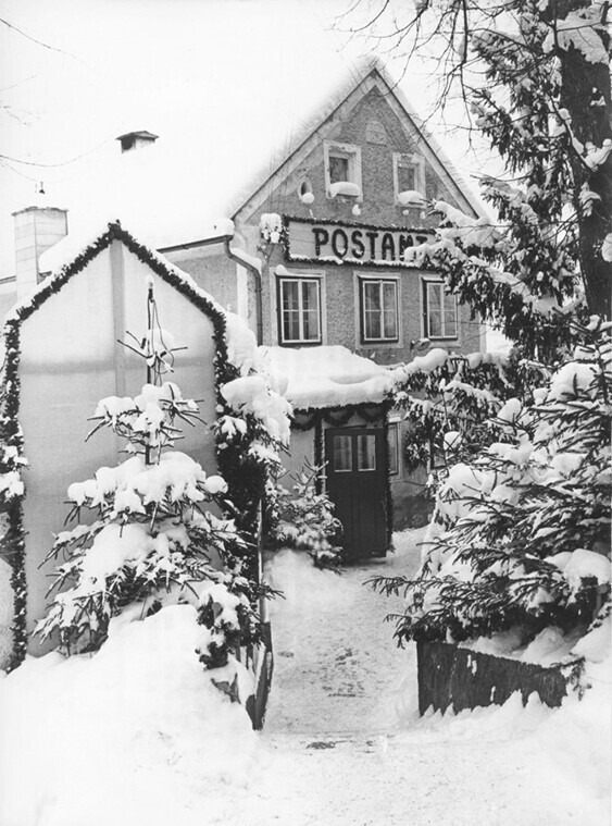 27 ноября 1972 года. Почтовое отделение в Штайре, Верхняя Австрия. Фото Votava.