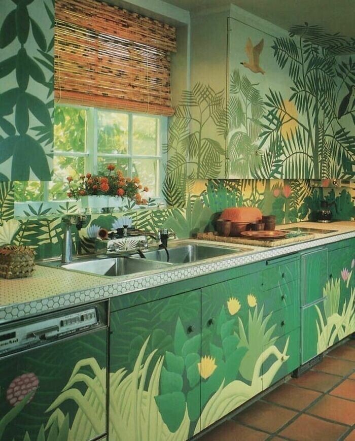 23. Кухня в калифорнийском стиле, 1982 год