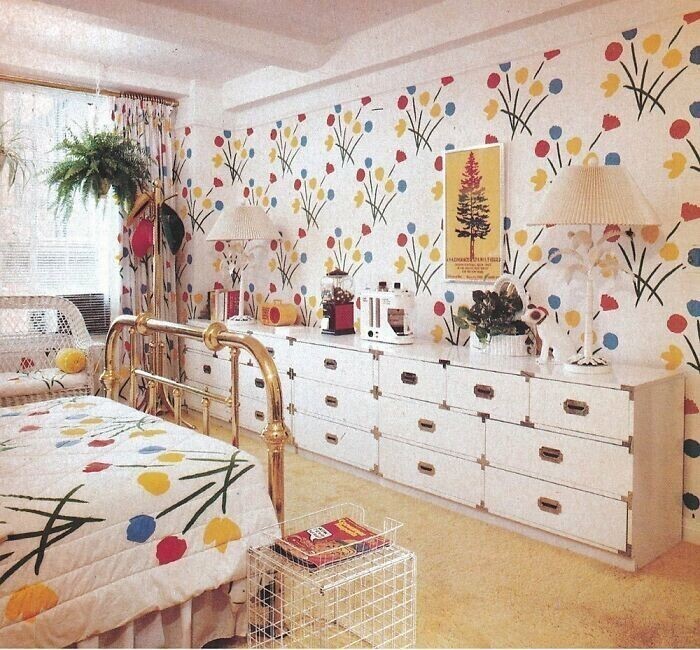 16. Декор спальни, 1981 год