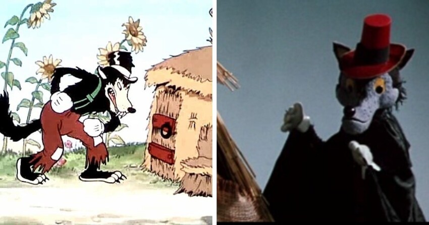 Как выглядели аналогичные сказочные персонажи в мультфильмах Диснея и в советской мультипликации