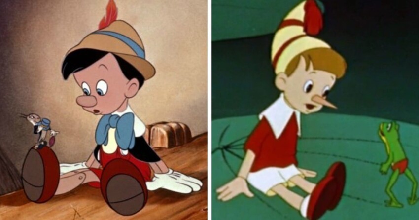 Как выглядели аналогичные сказочные персонажи в мультфильмах Диснея и в советской мультипликации