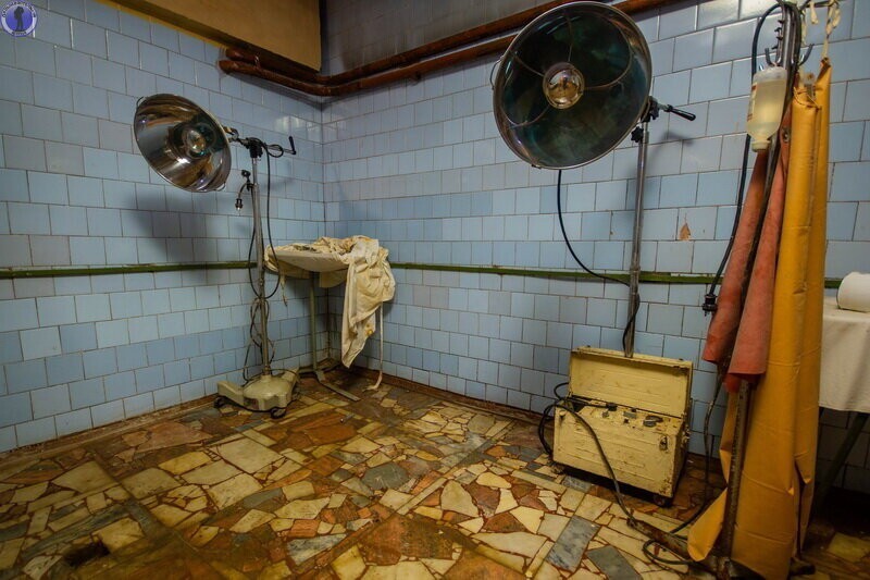 Законсервированный подземный госпиталь, построенный в СССР на случай войны