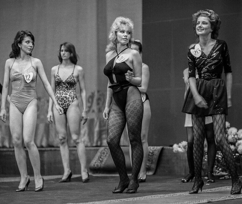 Закулисные фото первого в СССР конкурса 1988 года