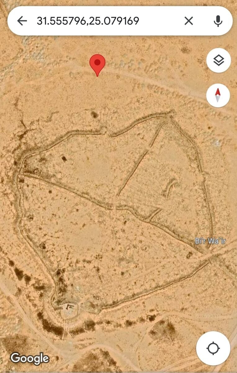 Загадочные места Египта, найденные на Гугл картах
