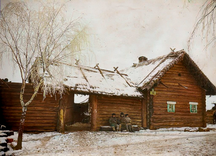 Белорусское крестьянство в цветных фотографиях
