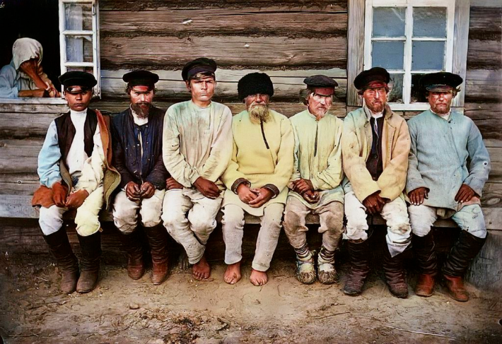 Белорусское крестьянство в цветных фотографиях