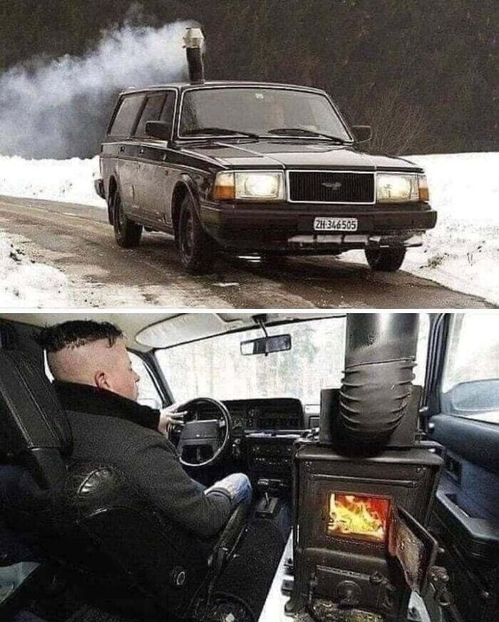 Сибирские водители настолько суровы...