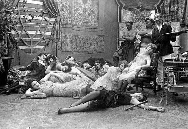 Опиумная вечеринка во Франции, 1918 год