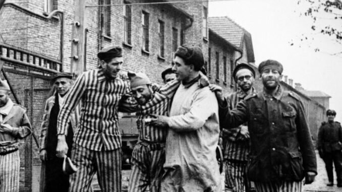 Освобождение русскими солдатами узников Аушвица, 27 января 1945 года