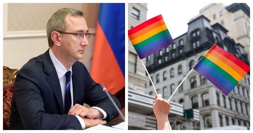 «Если ЛГБТ выбрало себе такой символ – это их проблема»: глава Калужской области призвал не впадать в маразм из-за раскраски с радужным флагом в школе