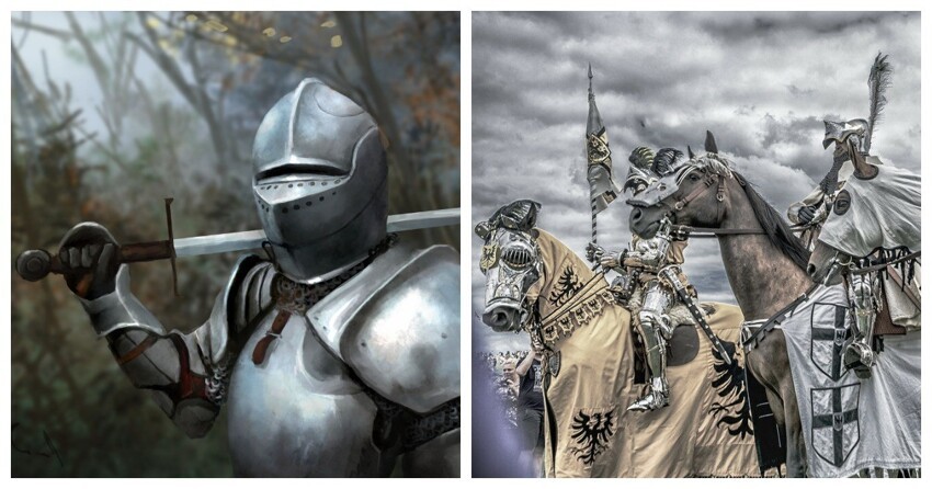 Как средневековые рыцари защищали доспехи от ржавчины