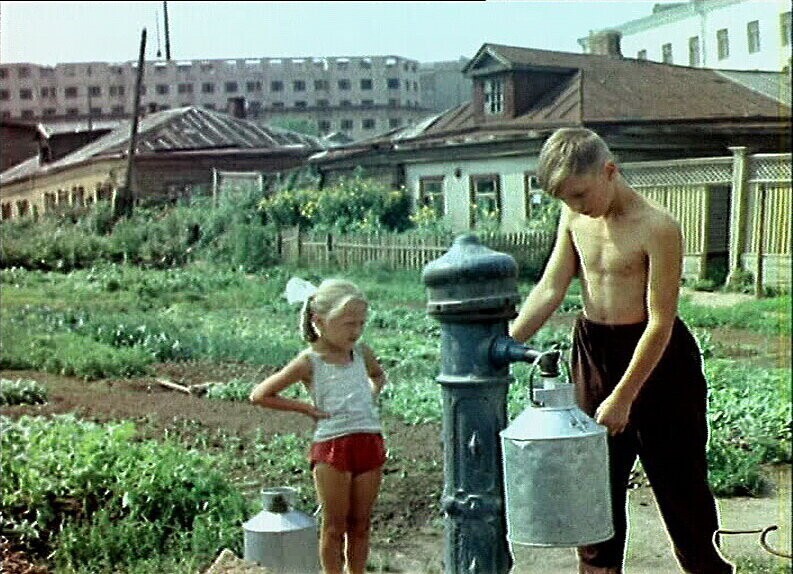 52-Прогулка по Москве 1952 года. Какой была столица 70 лет назад?