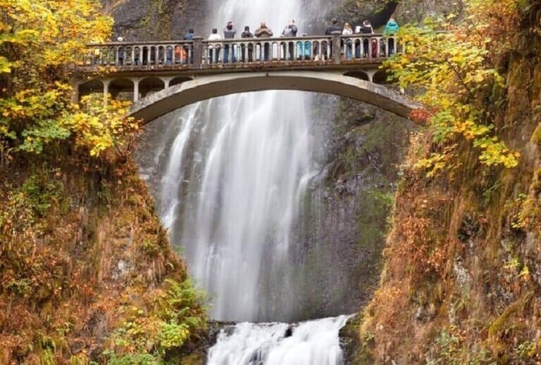 Oregon: Multnomah Falls