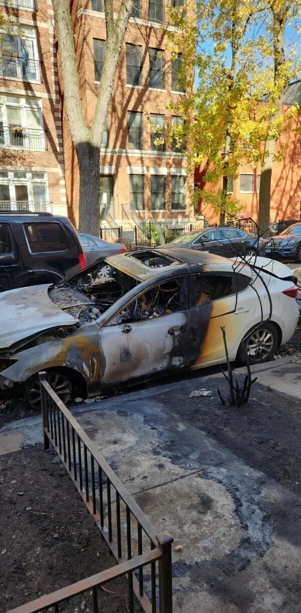 1. «У соседа вчера ночью сгорела машина»