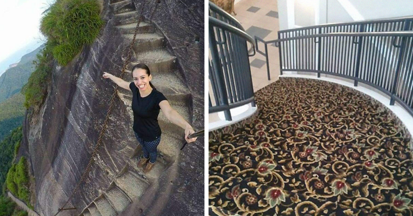 35 проклятых лестниц, на которые даже смотреть страшно