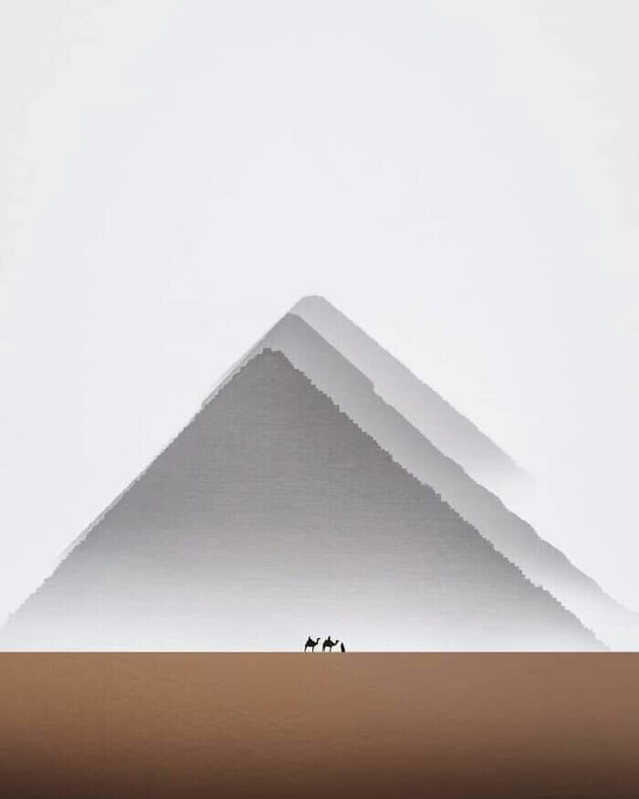 Пирамиды на горизонте