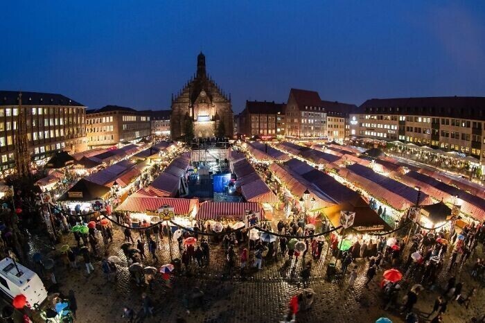 Рождественский базар в Нюрнберге