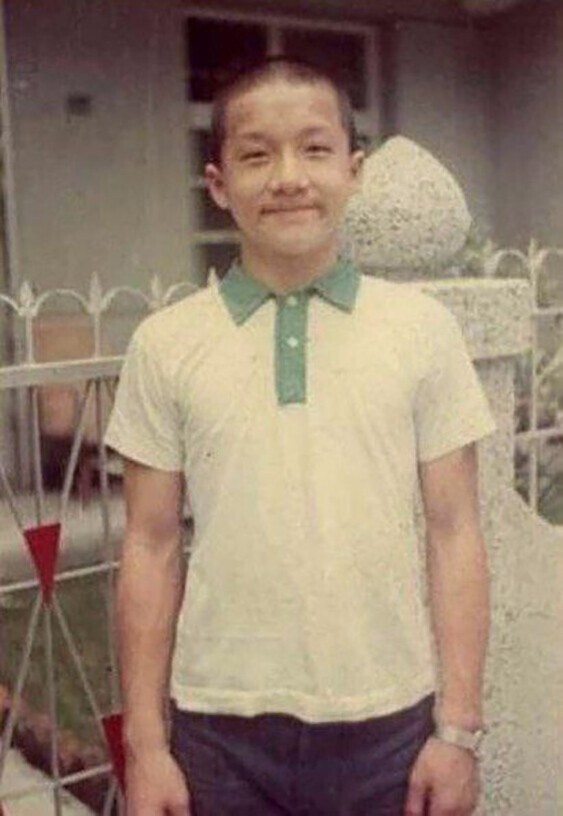Джеки Чан в детстве.