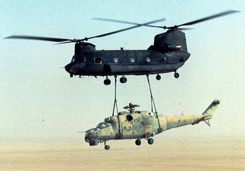 Сверхсекретная операция ЦРУ и Пентагона по вывозу из Ливии брошенного Ми-25 «Hind-D» в Чад, Африка. 10 - 11 июня 1988 год