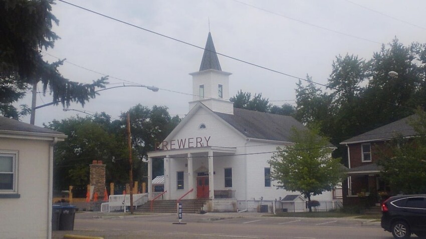 Пивоварня располагается в бывшем здании церкви 