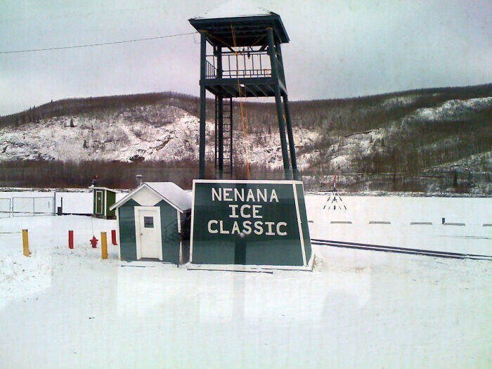 7. Чемпионат по угадыванию, когда сойдет лед (Nenana Ice Classic), Аляска