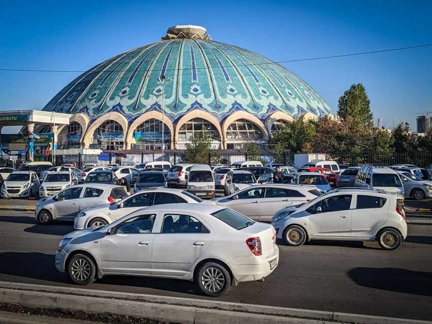 Необычный автопарк Узбекистана