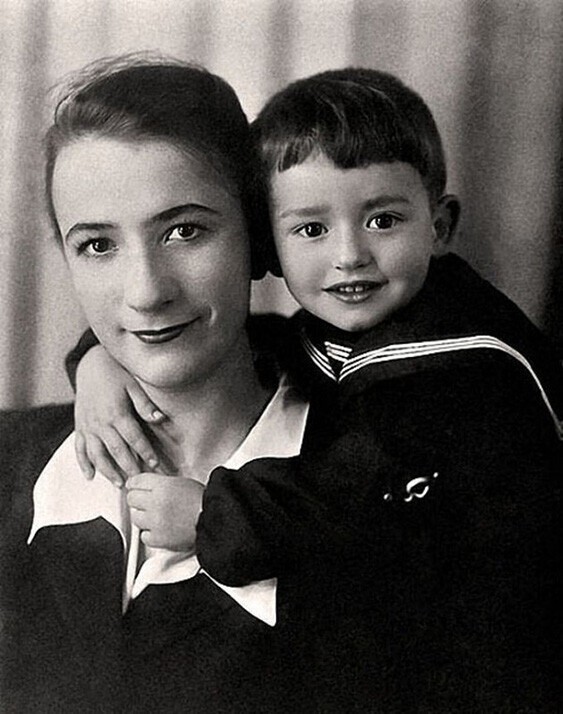 Саша Градский с мамой Тамарой Павловной