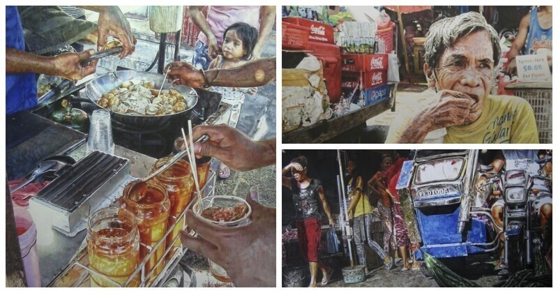 Уличные сценки из Манилы от художника-гиперреалиста
