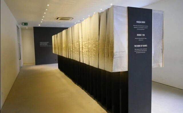 Это "Книга имён" в Освенциме. В ней указаны имена всех известных жертв Холокоста