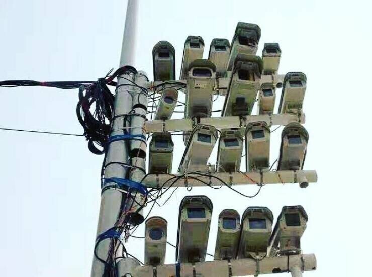 Камеры наблюдения в Китае