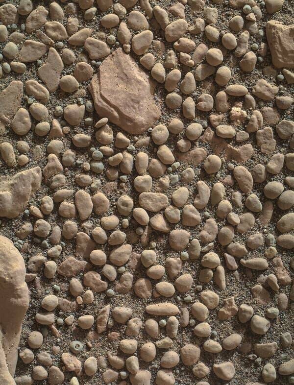 Фотография гальки с планеты Марс