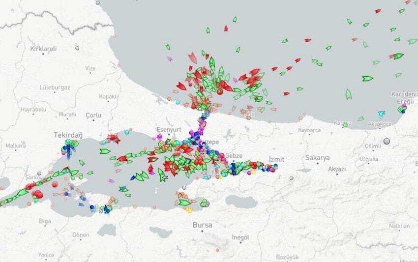 Из-за потолка цен на нефть в Турции образовалась пробка из танкеров