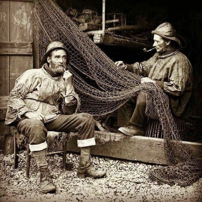 6. Ирландские рыбаки, 1910 г.