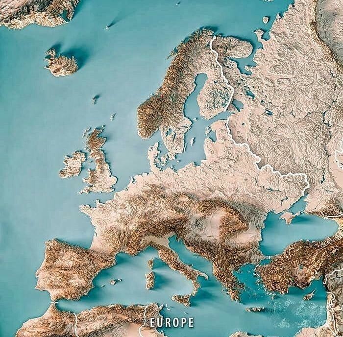 7. Топография Европы