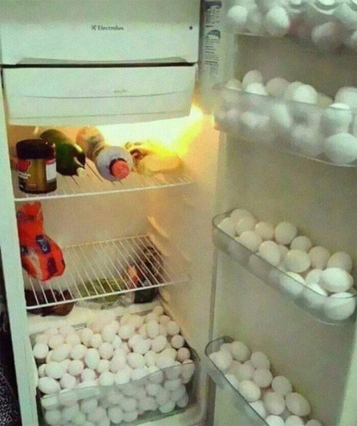 И зачем так много яиц?