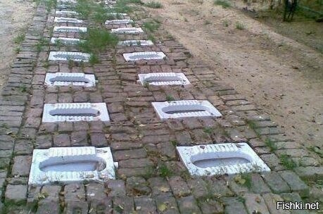 Уличные туалеты, Индия