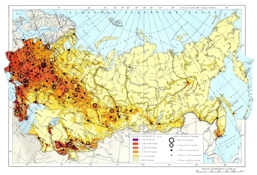 Как изменилась численность население республик бывшего СССР за 30 лет независимости