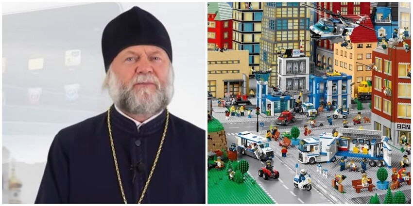 Протоиерей беларусской церкви призвал отказаться от LEGO и делать игрушки самим