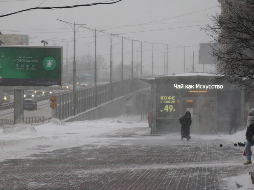 Петербург засыпает снегом