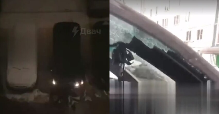 У самурая нет цели: ревнивый мужчина в Москве порубил катаной машину соперника