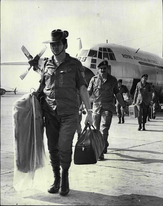 20 декабря 1972 года. Австралия, база Королевских ВВС Ричмонд. Последние австралийские солдаты покинули Вьетнам.
