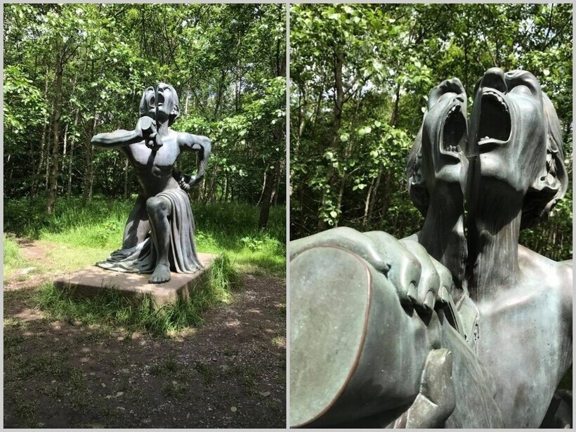 Странный парк скульптур в Ирландии, который наводит ужас