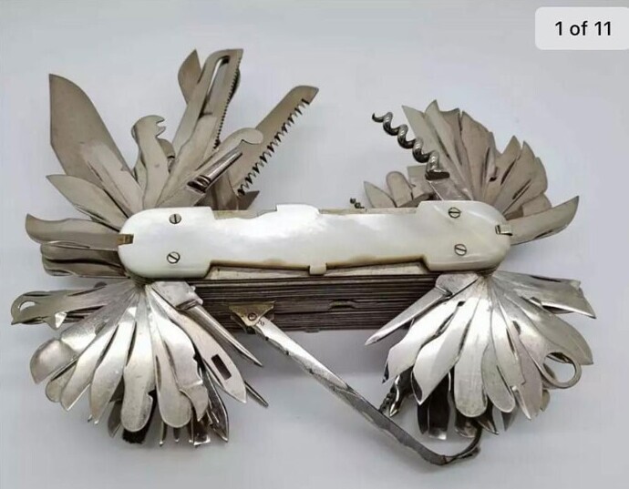 Эксклюзивный ножик со 100 лезвиями, $4500