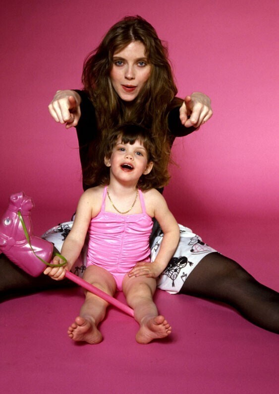 Бебе Бьюэлл и Лив Тайлер. Нью-Йорк, 1980 год