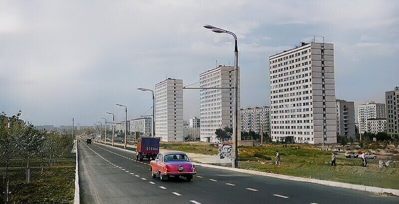 Пролетарский проспект, 1971 год.  Район: Нагатинский затон
