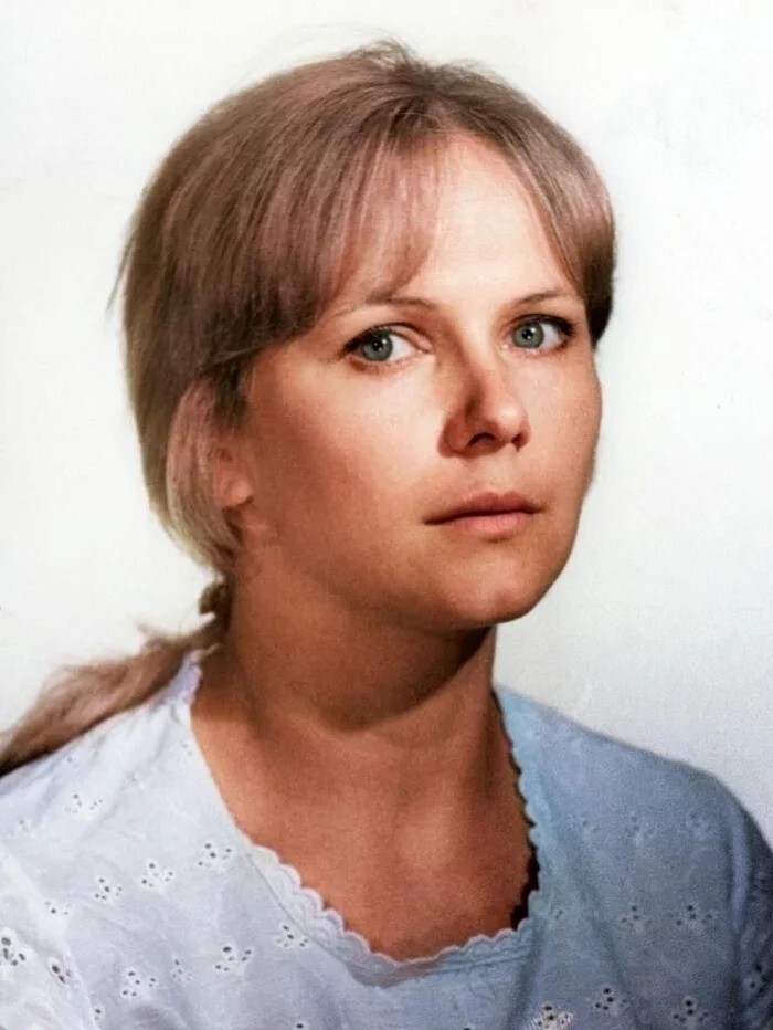 Актриса Ирина Короткова  Москва, 1969 год.