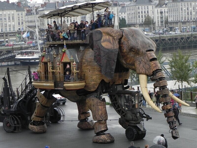 Великий слон, французский проект "Машины острова Нант"