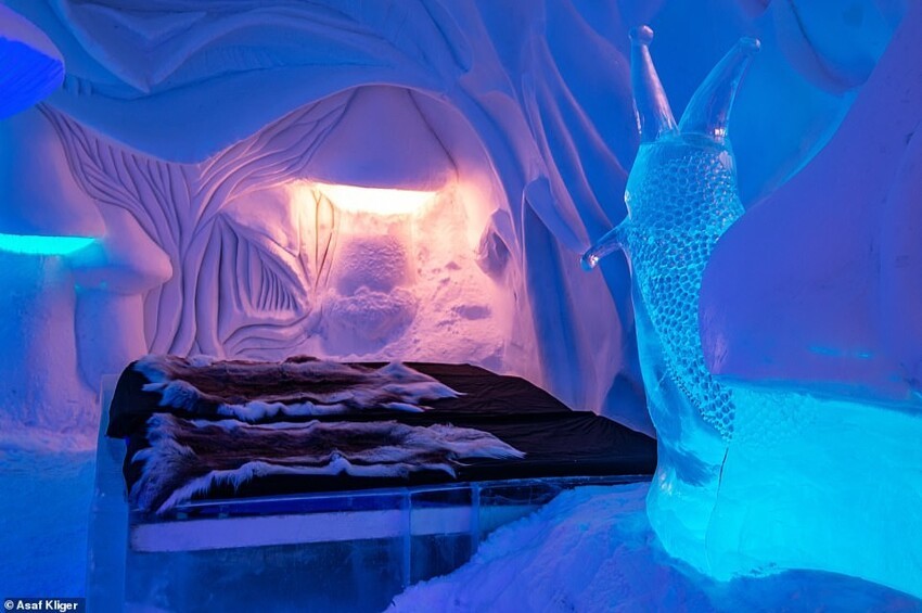 Ледяной отель в Швеции представил новые люксы на 2023 год