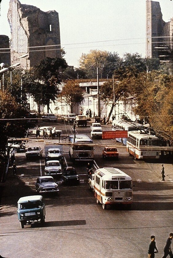 Самарканд. Ташкентская улица. 1973 год